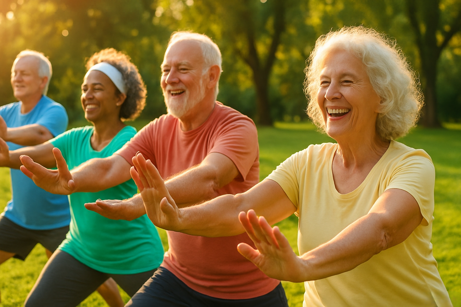 Banner showcasing R8 benefits for active seniors' mobility and vitality