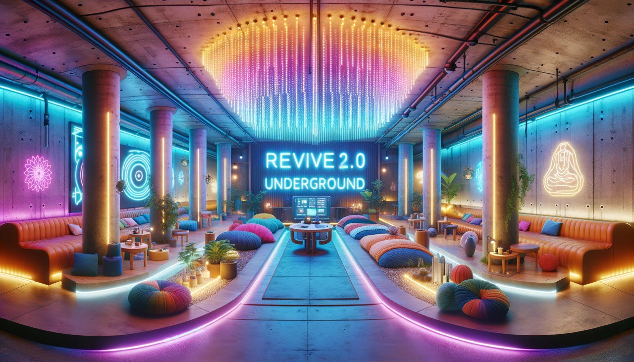 Interior of Revive Underground facility