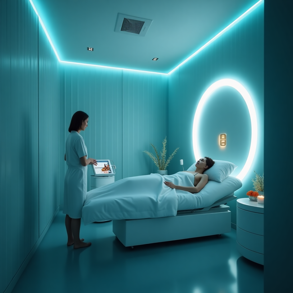 R8 therapy session in a modern Revive Underground clinic