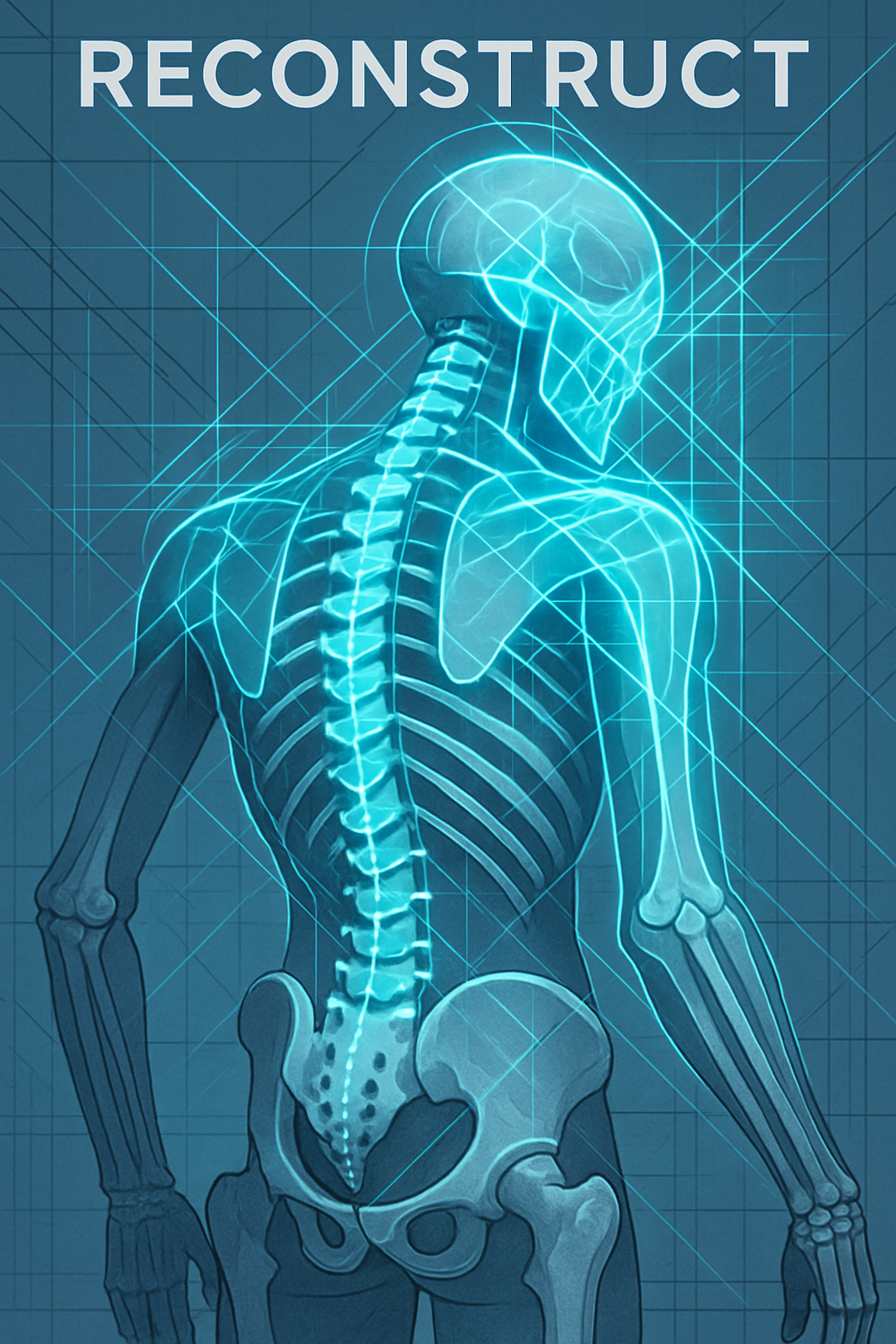 Skeletal alignment visualization for R8 RECONSTRUCT stage